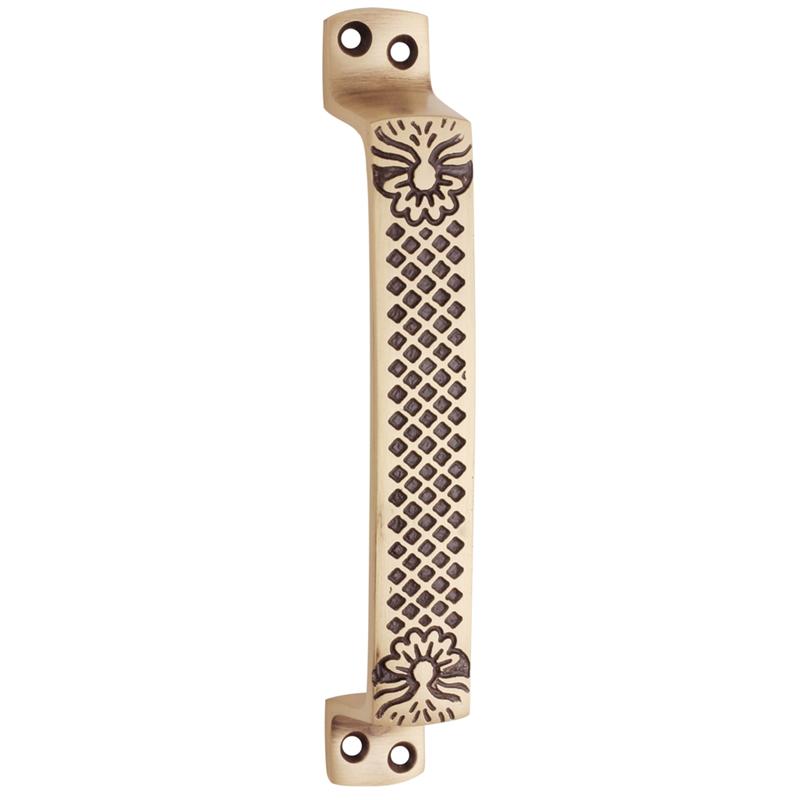 Floral Front Screw Pull Handles